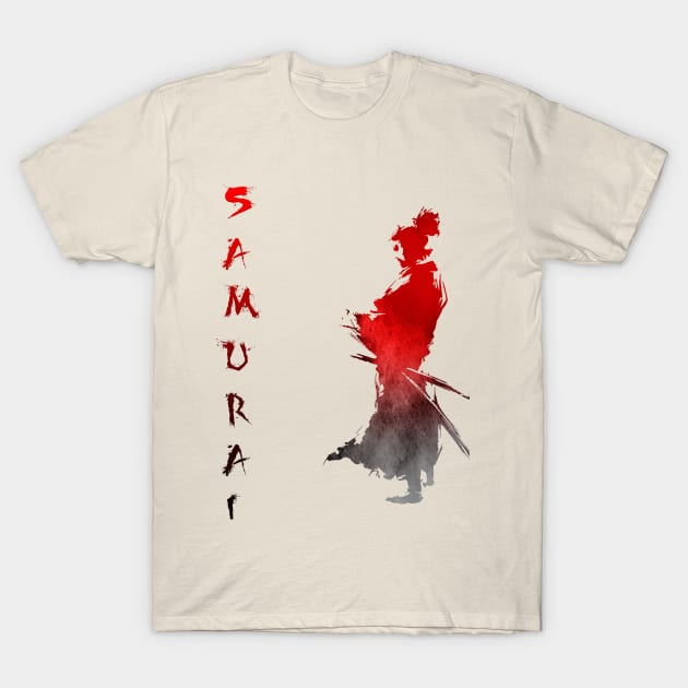 Samurai T-Shirt by VekiStore